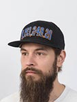 Бейсболка HOOD арт. 100-GBD042-XA194-BK Bobby 3D (черный)